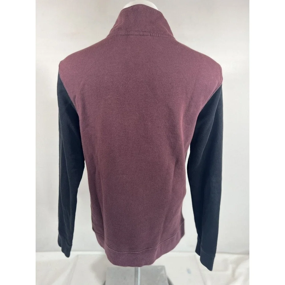 Nike Quarter Zip Pullover Womens Small Maroon Athleisure Streetwear‎